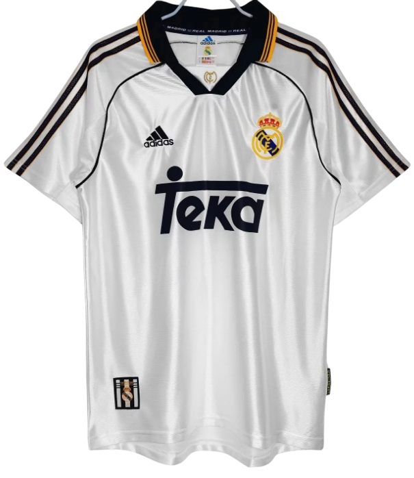 Camisa I Real Madrid 1999 2000 Adidas retro 